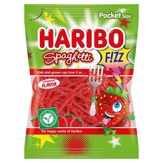 HARIBO ζελεδάκια spaghetti 75gr – Καραμέλες, Γλειφιτζούρια και Τσίχλες