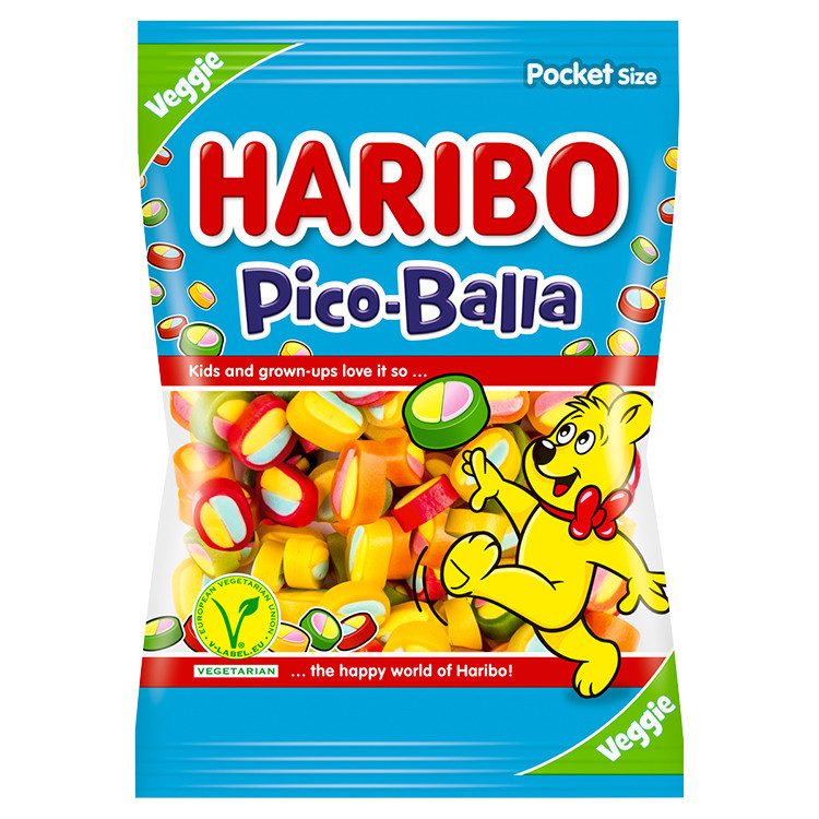 HARIBO ζελεδάκια pico-balla 85gr – Καραμέλες, Γλειφιτζούρια και Τσίχλες