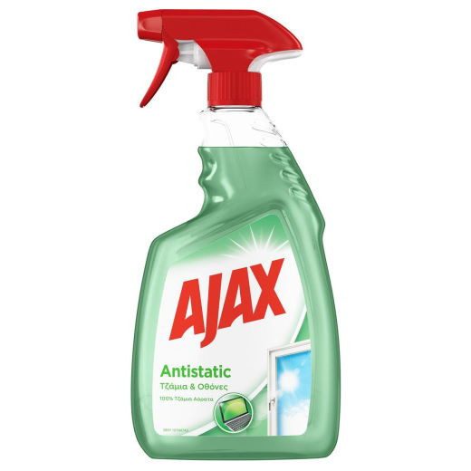 AJAX υγρό καθαριστικό τζαμιών με αντλία Antistatic για τζάμια και οθόνες 750ml – Καθαριστικά Επιφανειών