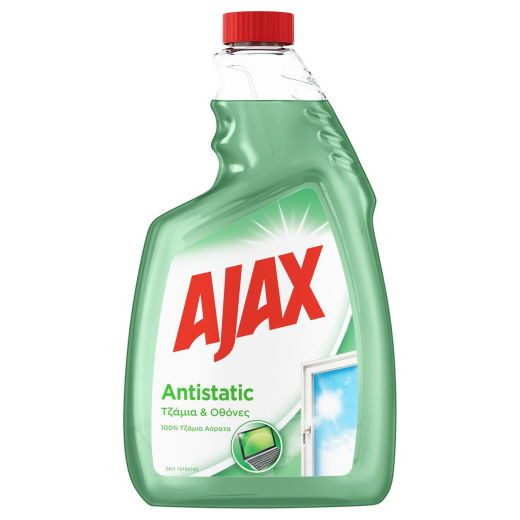AJAX υγρό καθαριστικό τζαμιών ανταλλακτικό antistatic για τζάμια και οθόνες 750ml – Καθαριστικά Επιφανειών