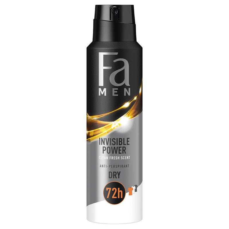 FA αποσμητικό σώματος deo spray men invisible power dry 150ml – Αποσμητικά