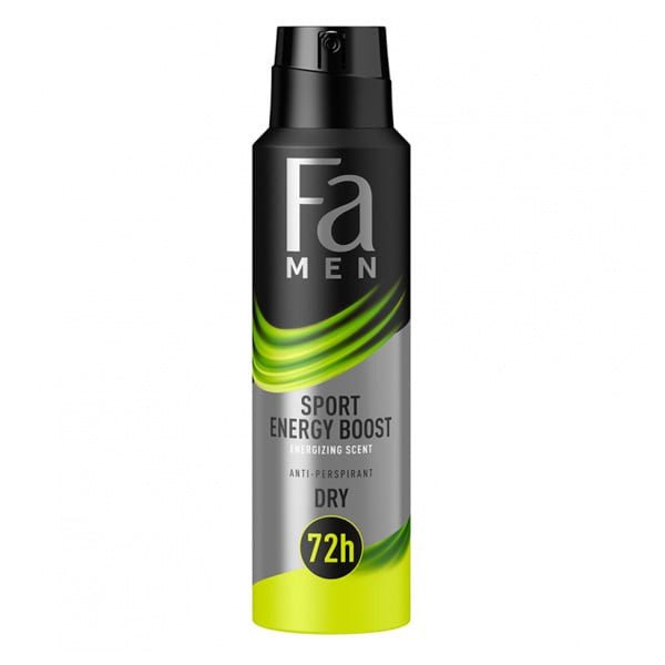 FA αποσμητικό σώματος deo spray men sport energy boost 150ml – Αποσμητικά