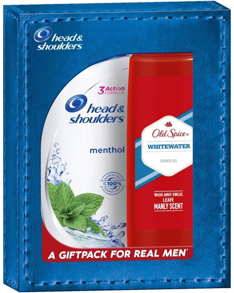 HEAD και SHOULDERS σαμπουάν μενθόλη 360ml και OLD SPICE αφρόλουτρο 250ml – Σετ Περιποίησης Μαλλιών