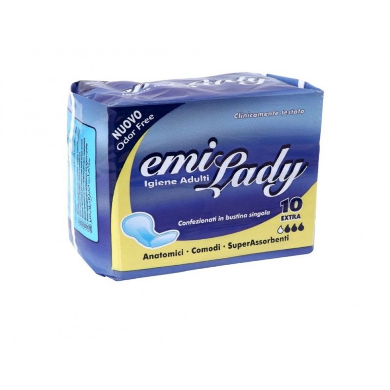 PROSON Emi Lady σερβιέτες extra 10τεμ – Σερβιέτες Ακράτειας