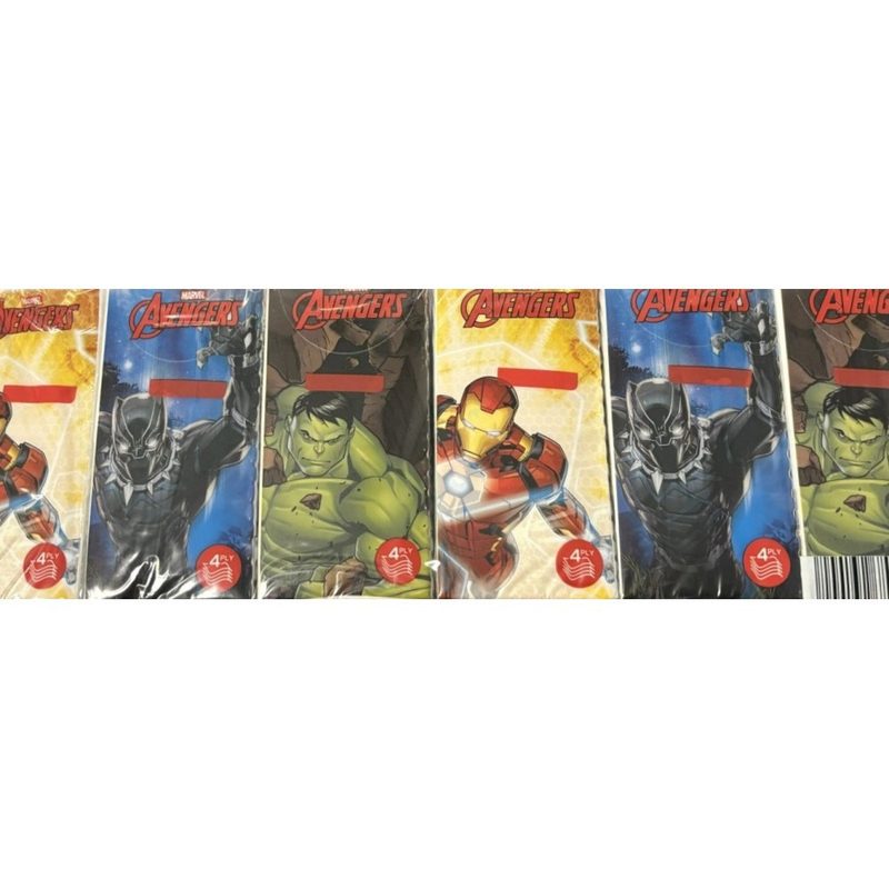 MARVEL χαρτομάντηλα avengers 18τεμ – John