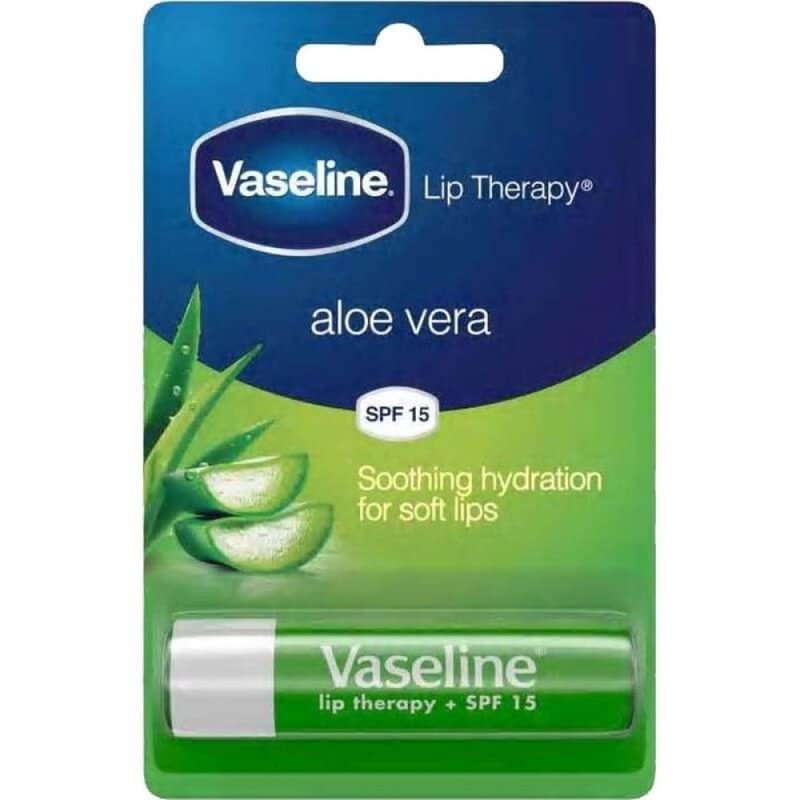 VASELINE κρέμα χειλιών lip butter με αλόη 4,8gr – Lip Care