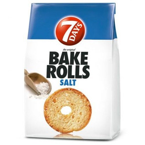 7 DAYS bake rolls αλάτι 80gr – Αλμυρά Snacks