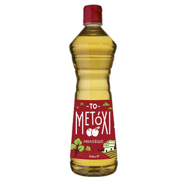 ΤΟ ΜΕΤΟΧΙ μηλόξυδο 6 βαθμών 340ml – Το Μετόχι – Ξίδι