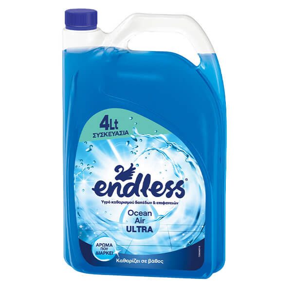 ENDLESS υγρό καθαριστικό πατώματος αέρας ωκεανού 4lt – Καθαριστικά Επιφανειών