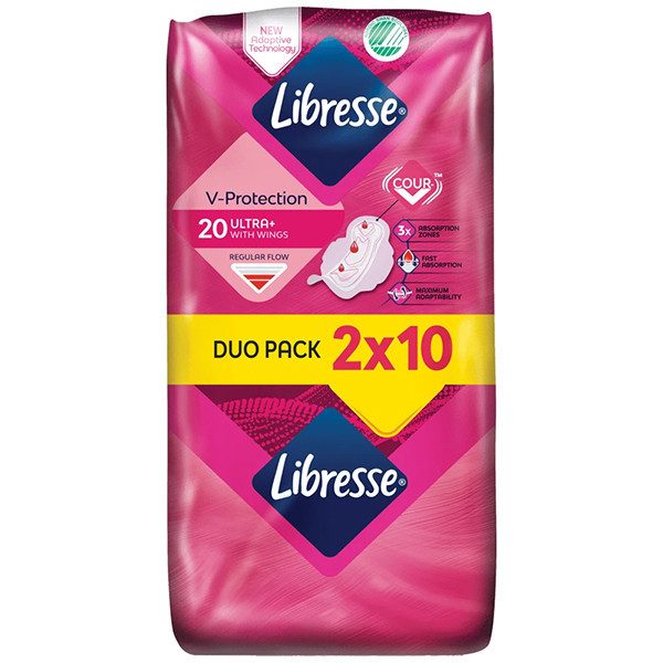 LIBRESSE σερβιέτες normal ultra thin 20τεμ