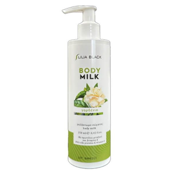 LILIA BLACK γαλάκτωμα σώματος με αντλία gardenia 250ml – Κρέμες Σώματος