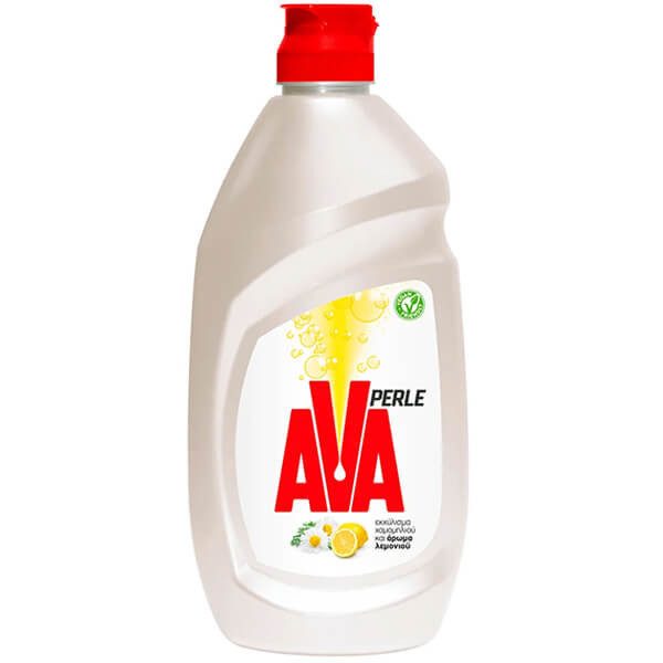AVA Perle υγρό πιάτων με λεμόνι 430ml – Υγρά Πιάτων