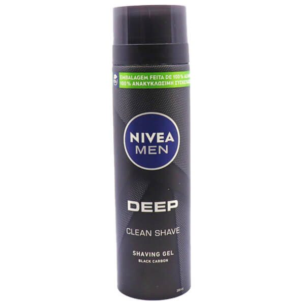 NIVEA κρέμα ξυρίσματος gel deep 200ml – Αφροί και Gel Ξυρίσματος