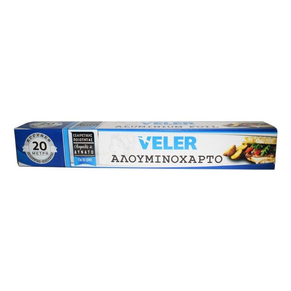VELER αλουμινόχαρτο 20m – Αναλώσιμα Κουζίνας