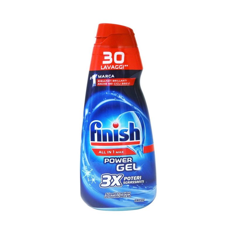 FINISH καθαριστικό πλυντηρίου πιάτων gel κλασικό 30μεζ 600ml – Απορρυπαντικά Πλυντηρίου Πιάτων