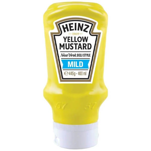 HEINZ μουστάρδα απαλή 445gr – Σάλτσες και Dressings