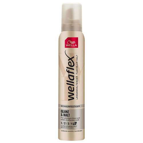 WELLAFLEX αφρός μαλλιών glanz και halt No5 200ml – Αφροί Μαλλιών