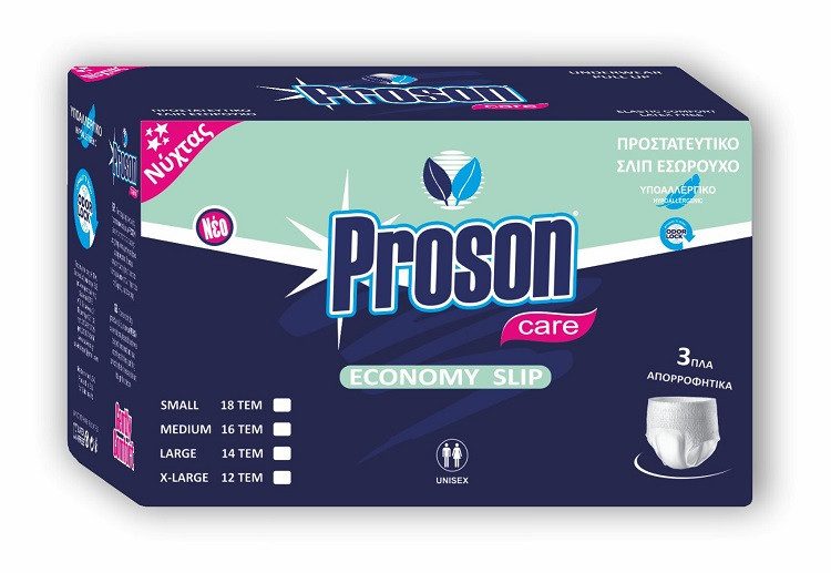 PROSON πάνα βρακάκι ακράτειας medium 22τεμ – Πάνες και Βρακάκια Ακράτειας