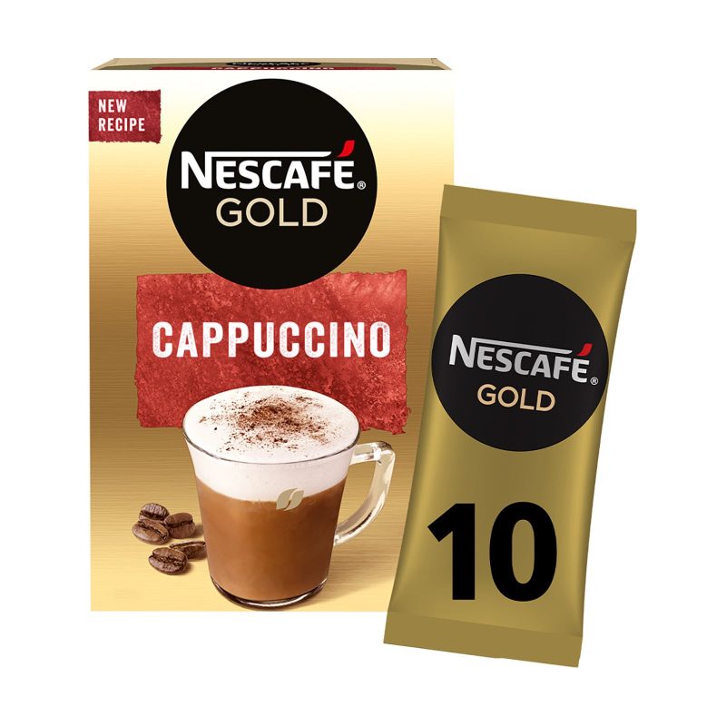 NESCAFE gold στιγμιαίος καφές σε sticks cappuccino 10x14gr – Καφέδες