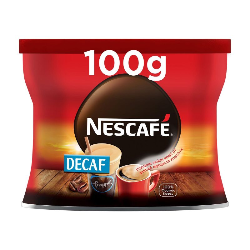 NESCAFE classic στιγμιαίος καφές ντεκαφεϊνέ 100gr – Καφέδες
