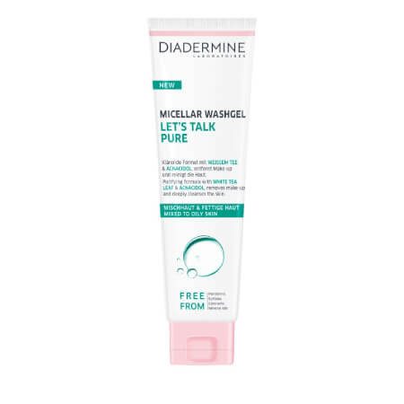 DIADERMINE gel micellar let's talk pure 150ml – Καθαριστικά Προσώπου