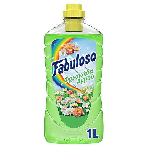 FABULOSO καθαριστικό πατώματος με φρεσκάδα αγρού 1lt – Καθαριστικά Επιφανειών