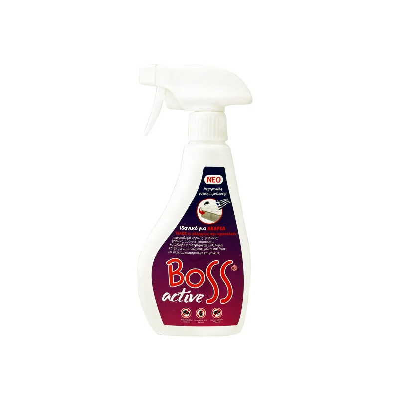 BOSS απωθητικό για ακάρεα Active spray 300ml – Εντομοκτόνα και Εντομοαπωθητικά Χώρου