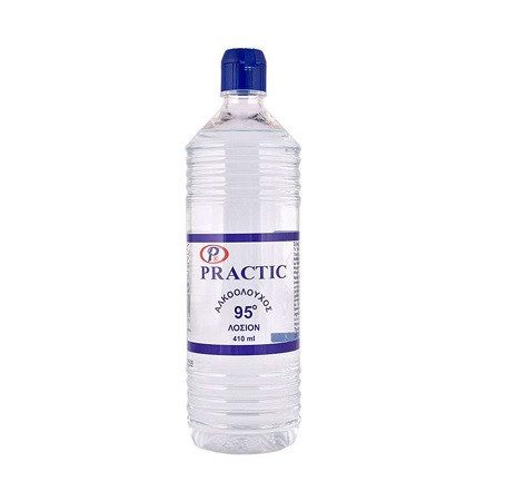 PRACTIC αλκοολούχος λοσιόν 95o 410ml – Αντισηπτικά Τραύματος