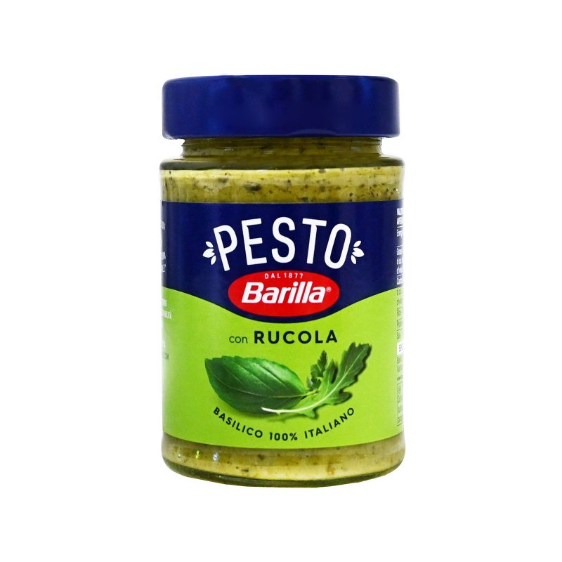 BARILLA σάλτσα ζυμαρικών Pesto Basilico Rucola 190gr – Σάλτσες και Dressings