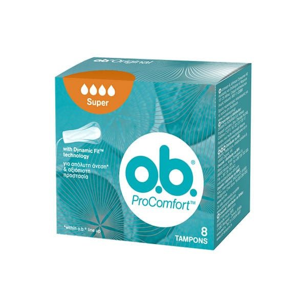 O.B. ταμπόν pro comfort super 8τεμ