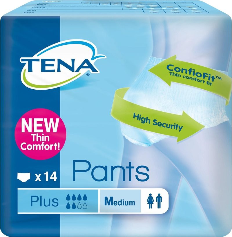 TENA pants πάνα βρακάκι ακράτειας medium 14τεμ – Πάνες και Βρακάκια Ακράτειας