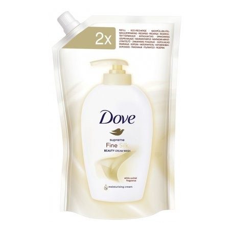 DOVE κρεμοσάπουνο ανταλλακτικό Silk σακούλα 500ml – Προϊόντα Καθαρισμού Σώματος