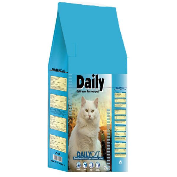 LAKY Daily cat γατοτροφή adult 2kg – Ξηρά Τροφή Γάτας