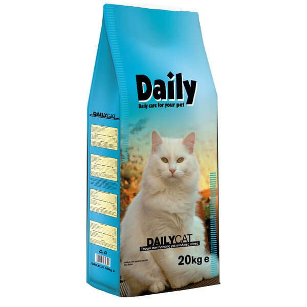 LAKY Daily cat γατοτροφή adult 20kg – Ξηρά Τροφή Γάτας