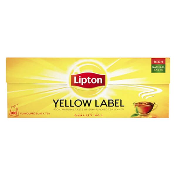 LIPTON τσάι yellow label 100τεμ