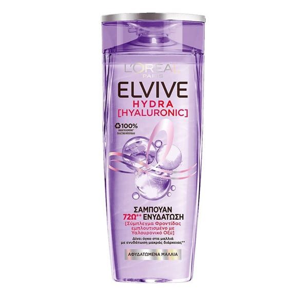 ELVIVE σαμπούαν hydra hyaluronic 400ml – Σαμπουάν