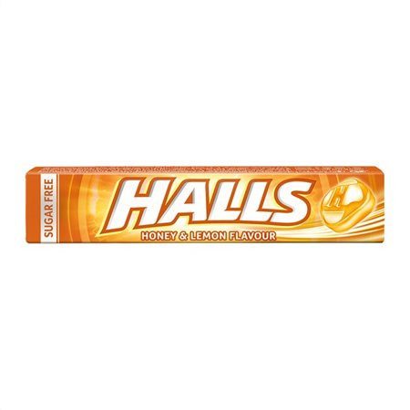 HALLS καραμέλες μέλι και λεμόνι χωρίς ζάχαρη 32gr – Καραμέλες, Γλειφιτζούρια και Τσίχλες