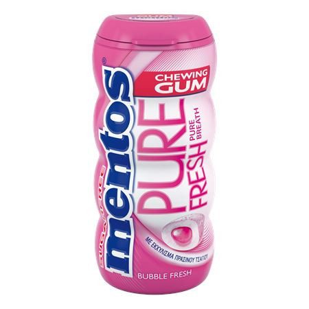 MENTOS τσίχλες pure fresh bubblegum 28gr – Καραμέλες, Γλειφιτζούρια και Τσίχλες