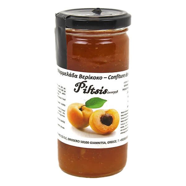 PILTSIS μαρμελάδα βερίκοκο 300gr – Μαρμελάδες
