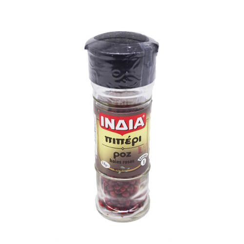 ΙΝΔΙΑ πιπέρι ροζ βάζο 18gr – Ινδία – Μπαχαρικά και Μυρωδικά