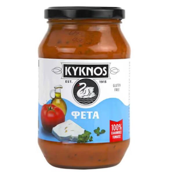 ΚΥΚΝΟΣ σάλτσα ντομάτας με φέτα 350gr – Κύκνος – Σάλτσες και Dressings