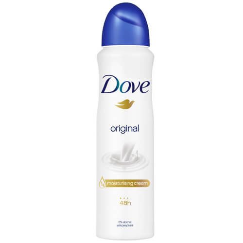 DOVE αποσμητικό σώματος spray Original 150ml – Αποσμητικά