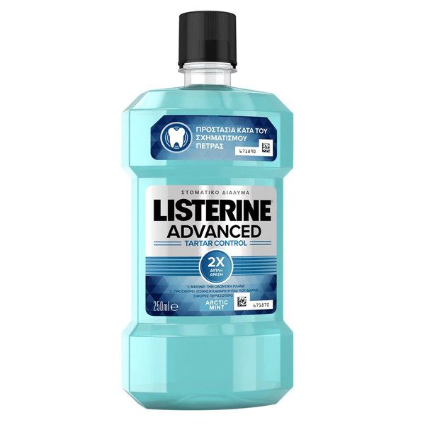 LISTERINE στοματικό διάλυμα advanced tartar control 250ml – Στοματικά Διαλύματα