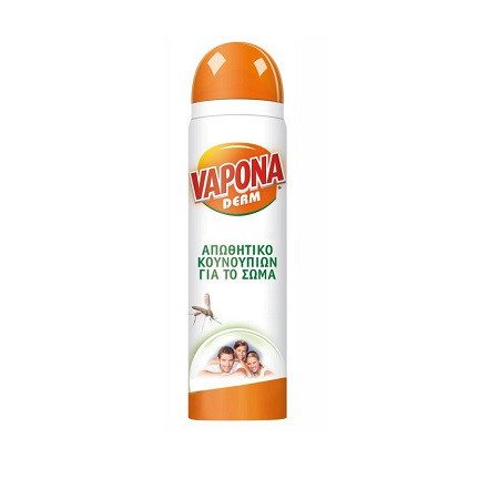 VAPONA εντομοαπωθητικό σώματος spray 100ml – Αντικουνουπικά - Εντομοαπωθητικά