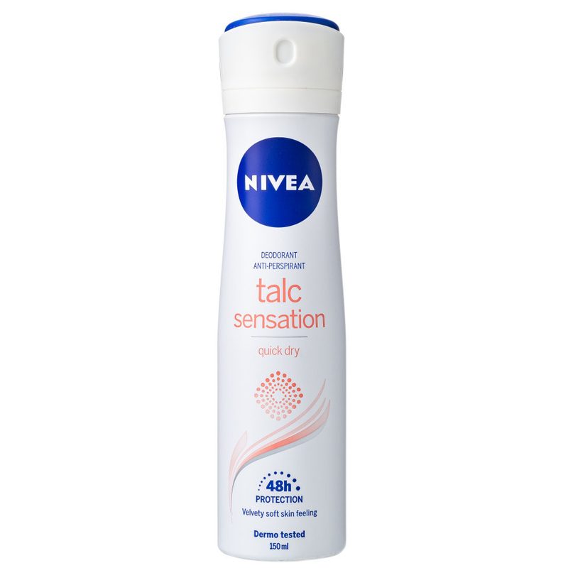 NIVEA αποσμητικό σώματος spray talc sensation 150ml – Αποσμητικά