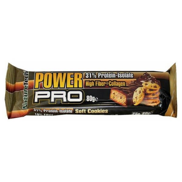 NATURE TECH Power Pro Classic μπάρα πρωτεϊνης soft cookies 80gr – Μπάρες Πρωτεΐνης