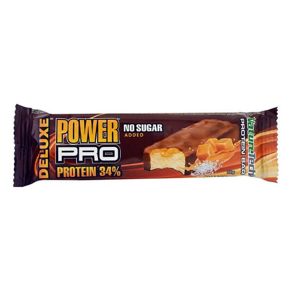 NATURE TECH Power Pro Deluxe μπάρα πρωτεϊνης με αλατισμένη καραμέλα 80gr – Μπάρες Πρωτεΐνης