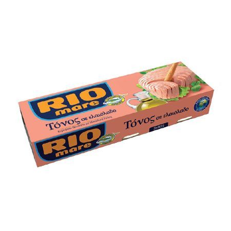 RIO MARE τόνος σε ελαιόλαδο 3x80gr – Τρόφιμα Μακράς Συντήρησης