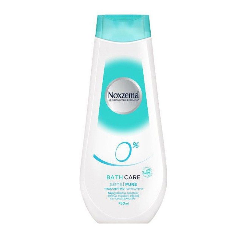 NOXZEMA αφρόλουτρο pure foam 0% 750ml – Αφρόλουτρα