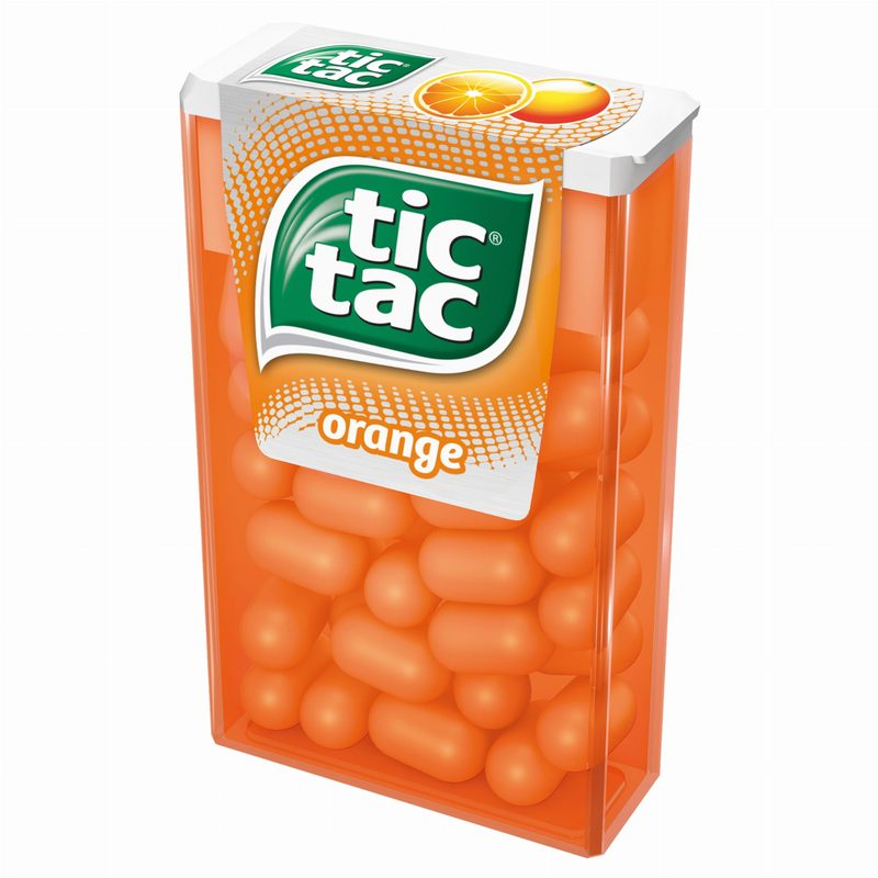 TIC TAC καραμελάκια πορτοκάλι 24x18gr – Καραμέλες, Γλειφιτζούρια και Τσίχλες